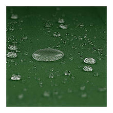Uniprodo Ombrellone Palo Centrale Ombrello da Terrazzo Grande Uni_Umbrella_TR300GR (Verde, Esagonale, Inclinabile, Ø 300 cm)