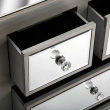 Versa 21020003 Cassettiera 4 Cassetti Specchio Marsala, 62,5x25x49,5 cm, Legno