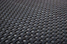 Sellon24 Polyrattan Balkonverkleidung Sichtschutz Balkonsichtschutz anthrazit braun weiß schwarz Kupfer grün Meterware Balkonbespannung 17,49€ / Quadratmeter (H 90cm, RD03 - anthrazit)