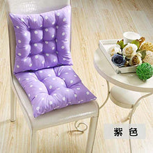 AGDLLYD Set da 4 Cuscini per Sedie - per Cuscini da Giardino e da Esterno （Pois - 40x40 cm, Spessore 5cm. (Arancione)