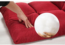 Pillow pillow Pieghevole Indietro Vita Pad95 * 10cm (Colore : Brown, Dimensioni : 110 * 12cm)