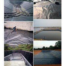 GDMING Telo per Laghetto, 0.8mm Spessore Resistenza allo Strappo Stagno dei Pesci, Impermeabile Giardini Piscine, per Costruzione Protezione dai Pendii, Personalizzabile