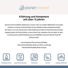 Planetmöbel Set di mobili da bagno, 64 cm, per bagno, WC (rovere Sonoma)