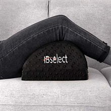 HBselect Poggiapiedi Ergonomico in Memory Foam Cuscino per Piedi Doppio Strato con Federa in Flanella Rilassa Piedi e Gambe Pedana Scrivania Poggiapiedi Antiscivolo per Casa e Ufficio