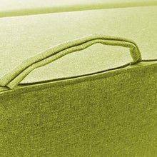 Baldiflex Divano Letto 2 Posti Modello Praticho in Poliuretano e Memory Foam, Rivestimento Sfoderabile e Lavabile, Colore Verde Oliva - Arredi Casa