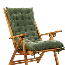 MRZZ Poltrona Sedia Sdraio Relax Pieghevole Cuscino Imbottito Soggiorno Cucina Salone Divano - Solo Cuscino per Sedia