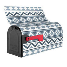 Modello di essenza Iiib blu grigio bianco unico progettato cassetta postale copertura copertura cassetta postale per giardino giardino giardino giardino dimensioni standard 53 x 45 cm