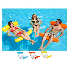 Teekit - Amaca gonfiabile gonfiabile da spiaggia, per adulti, colore: arancione