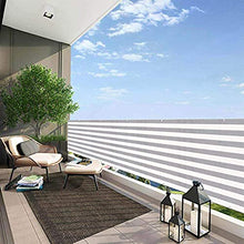 XJJUN Schermo per La Privacy del Balcone, Tessuto Traspirante, Resistenza agli Agenti Atmosferici, Antietà, Utilizzato per Ringhiere di Appartamenti, Recinzioni da Giardino Basse