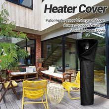 N / A Impermeabili radiatori Copertura 240x92x48 cm, Robusto mobili da Giardino Esterno Impermeabile Rotondo di Protezione (Nero),Nero