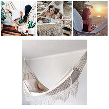tulipit Amaca Larga Nappe di Cotone 200x100cm Amaca per Cortile Interno Giardino all'aperto Boosted