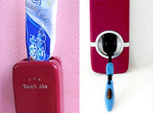 SaySure - Holder Automatic Toothpaste Dispenser Red