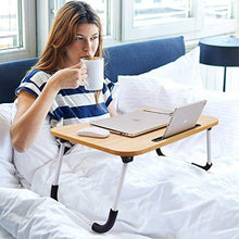 Tavolo pieghevole per computer portatile, ideale anche come tavolo per lettura e vassoio per la colazione, per letto e divano, da 60 x 40 cm - Arredi Casa
