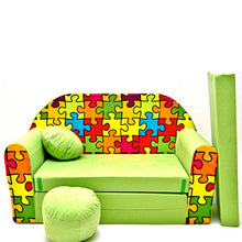 z34-a Childrens Sofa Baby Divano Letto Divano Divano Mini Pouf Cuscino