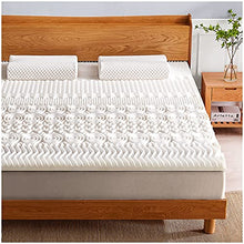 NOFFA memory foam topper coprimaterasso - Design ergonomico | Temperatura del sonno equilibrata 90 x 200 x 4 cm
