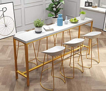 Sgabello bar LF- Il, il retro strisce balcone della parete appoggiato, elevata semplicità (colore : bianco)