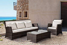 DIVANO 2P C-C ANTALYS MARRONE CHOCO