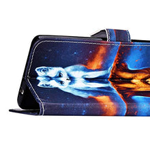Saceebe Compatibile con Galaxy S20 Custodia pelle Cover a libro PU Wallet Flip Case Pelle Cover [Custodia in pelle Dipinto con cordino] Portafoglio Custodia Morbido,volpe