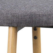 Amazon Brand - Movian Tarna - Set da 2 sgabelli da bar, 41 x 41 x 77 cm, grigio