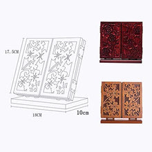 LULUTING Specchio Trucco Specchio for Il Trucco, di Legno retrò Tri-Fold Specchio da Toilette, Portatile ad Alta Definizione Caso cosmetico Luce Magnifying Glass Cosmetic