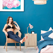 Relaxdays Comodino con Anta, 50x40x35 cm, Tavolino Basso Salotto e Camera da Letto, Armadietto con Bordo, Effetto Legno, PB (Particle Board), Marrone Chiaro