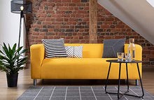 TLY, Copridivano per divano a 2 posti Klippan di Ikea, aderente Giallo