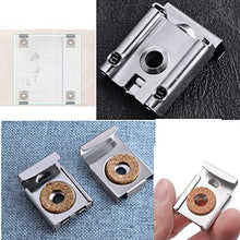 Clip Specchio Set Supporto per Specchio Clip Muro per Appendere Specchio Foto Appendi Muro Clip Specchio Montaggio a Specchio Clip per Appendiabiti Vetro Kit di Fissaggio a Parete Clip 2 Set (8 Pezzi)