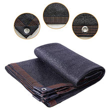 Copertura per Ombra per Canile, Panno per Paralume in Alluminio con Anelli di Tenuta, Blocco UV 95% per Copertura Vegetale, Piscina per Fienili per Serre, Nera (Size : 8mx8m)