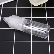 Gjyia 10ml-120ml Plastica Pet Contagocce Vuoto Occhio Liquido Bottiglia d'Acqua Trasparente Tappo Punta Lunga