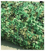 GERYUXA Reti Parasole per Boschi, Rete Mimetica Militare per Cacciaprotezione da sguardi indiscreti, Paesaggio forestale-Verde 2x10m(6.5x33ft)