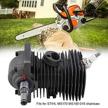 Rockyin Motore Motor 38MM Cilindro Pistone Frizione for STIHL MS170 MS180 018 Chainsaw