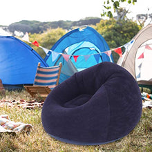 ROSEBEAR Divano Singolo Sferico Morbida Sedia Gonfiabile per Dormitorio Viaggio All'aperto Campeggio Picnic