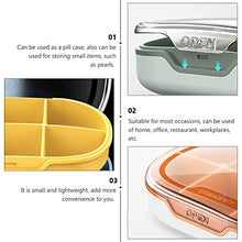 DOITOOL Contenitore per pillole da viaggio, contenitore per pillole