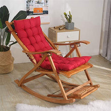 XFXDBT Cuscino Prendisole Supporto per La Schiena Alta,Spessa Extra-Large Cuscino Lounge Cuscino per Lettini Cuscino per Sedia A Dondolo Giardino Cuscini-Rosso 40x110cm