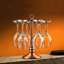 FAGavin Creativo Wine Cup Holder Continental Calice Staffa Decorazione Iron Wine Cabinet