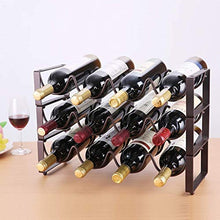 LXD Wine Rack, Ferro Wine Rack, impilabile Floor Stand Rack Wine Glass,35 * 17 * 11cm