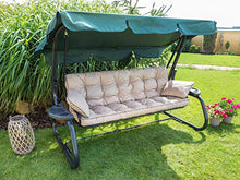 Cuscino per altalena, cuscino per panca da giardino, cuscino per dondolo da giardino, cuscino per mobili da giardino