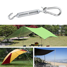 Magicfun Kit di Montaggio per Tenda per Vela Rettangolare a Scomparsa, Kit di Fissaggio Kit Hardware per Vela in Acciaio Inox