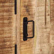 FAMIROSA Armadietto 120x30x75 cm in Legno Massello di Mango