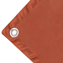Tidyard Copertura per Balcone Idrorepellente, Paravento Balcone con Occhielli, Tessuto Oxford / 75x400 cm/Frangivento Protezione da Raggi/Terracotta