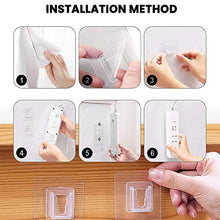 Xinmeng Ganci da parete autoadesivi a doppio lato Double, per appendere, resistenti, multiuso, impermeabili e senza perforazione per bagno e cucina (20)