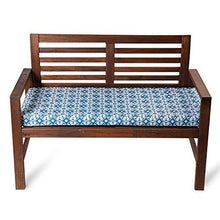 Celina Digby® - Sedia impermeabile a 3 posti, con imbottitura in schiuma morbida, 144 x 54 x 6 cm, colore: Blu