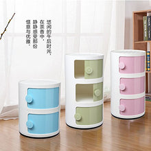 UMCCY Semplice plastica Libera Combinazione Locker con la Porta della Camera da Letto Bambini armadi del Comodino Snack Toy armadi, 1, Uno Strato di Colore Blu