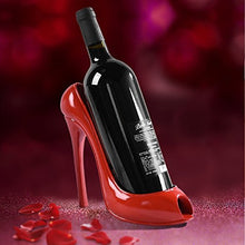 Kicode forma scarpa tacco alto Wine Bottle Holder Elegante Wine Rack Accessori per la decorazione domestica