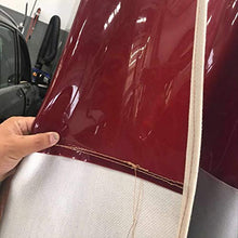 LSXIAO Tenda della Saldatura, Copertura della Parete della Tenda del PVC, 650g per Metro Quadrato Chiaro Rosso Finestra con Occhiello in Rame per Il Magazzino, Riparazione Auto, Edificio