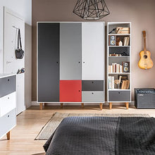 Armadio 3 ante Vox Concept - Rosso