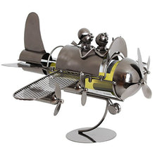 BRUBAKER Portabottiglie da vino regalo - aeromobile