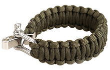 SaySure - Cord 7-Strand Rope Bracelet Outdoor Multifunctional Army Green