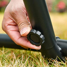 Outsunny Amaca da Giardino Autoportante con Struttura in Acciaio e Cotone Multicolor, Custodia Inclusa