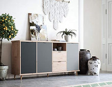 Armadietto laterale Pasto, comò, credenze, moderno, nostalgico, soggiorno corridoio camera da letto cucina pranzo,Sideboard 02